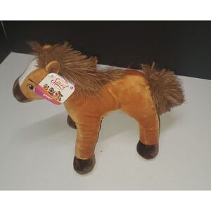 NWT Spirit: Untamed "Spirit" the Brown Horse Small Plush Toy 2021‎ Dreamworks